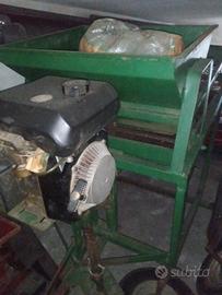 raccoglitrice e cernitrice olive.