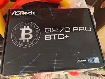 Scheda Madre ASRock Q270 PRO BTC+ ETH 13 GPU LGA