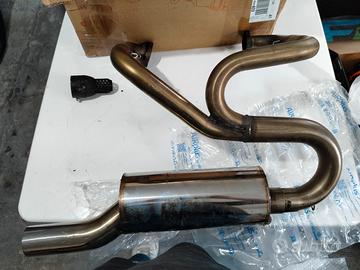 scarico inox FIAT 500/126