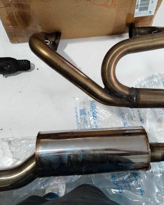 scarico inox FIAT 500/126