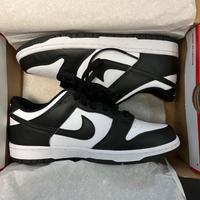 Nike Dunk Low Retro Panda bianche e nere  42