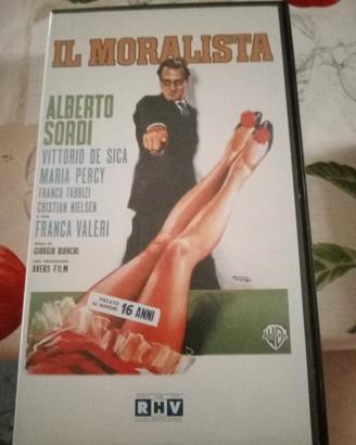 VHS- Il moralista- con Alberto Sordi
