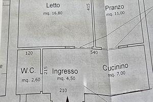 Appartamento piano terra 45 mq. Terlizzi centro