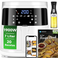 Aigostar Friggitrice ad Aria 7L Smart 1900W - WiFi
