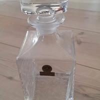 decanter di cristallo RCR per whisky