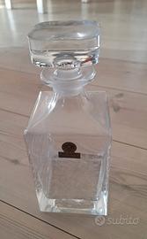 decanter di cristallo RCR per whisky