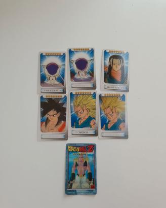 Lotto 7 Carte Dragon Ball GT Mr. Day Morphing