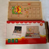 Giochi Educativo Legno Montessori
