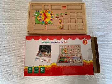 Giochi Educativo Legno Montessori