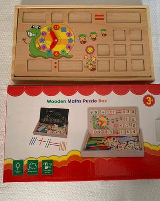 Giochi Educativo Legno Montessori