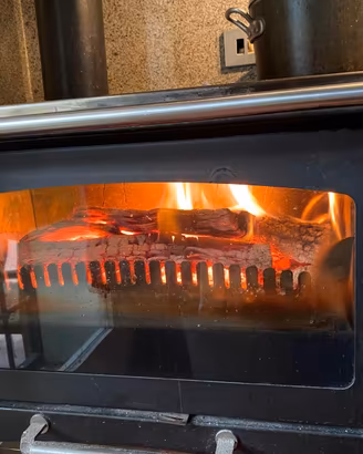 De Manincor Domino 8 Maxi -stufa a legna con forno
