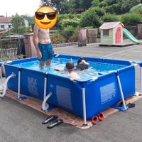 Piscina Intex completa di kit filtro