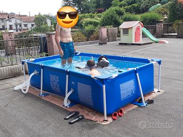 Piscina Intex completa di kit filtro