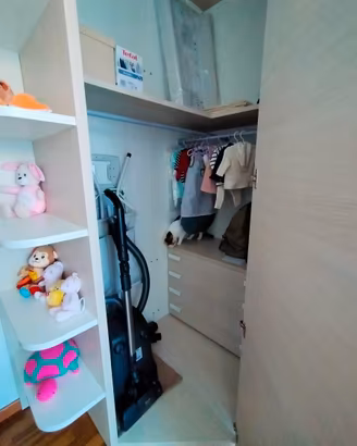 Cabina armadio colore "rovere sbiancato"