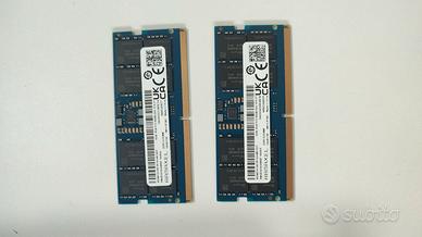RAM DDR5 Kit 32Gb SoDimm 2 * 16Gb