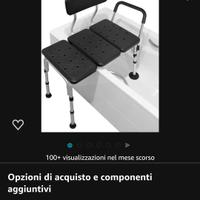 sedia vasca bagno disabili anziani 110 euro 70 cen