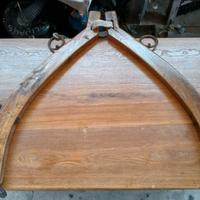 Antico giogo collare per cavalli