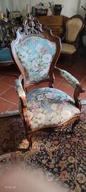 poltrona d'epoca originale 