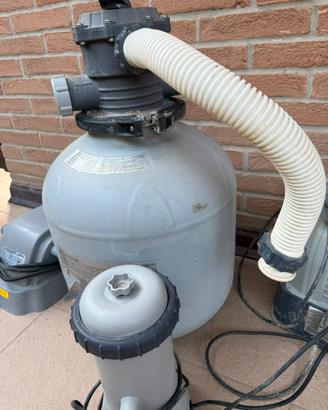 POMPA A POLVERE DI VETRO PER PISCINE