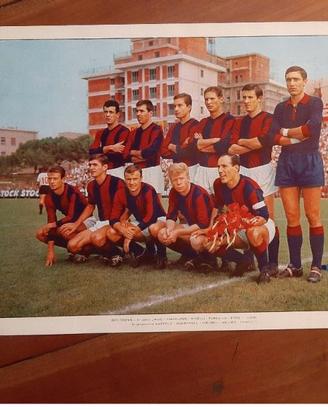 BOLOGNA CALCIO. Poster Foggia-Bologna 19.9.65
