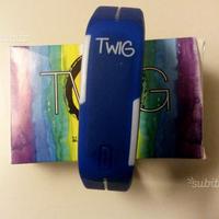 Orologio gomma colorato modello twig sport rettang