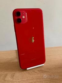 iPhone 11 rosso 128 GB