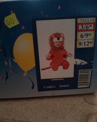 vestito leoncino carnevale veneziano