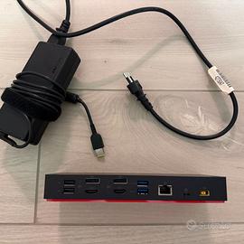 Docking station Lenovo ThinkPad con USB-C e USB-A