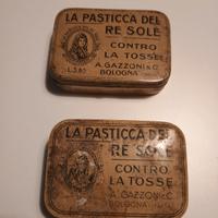 Scatola in latta originale A. Gazzoni & C. vintage