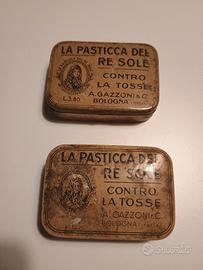 Scatola in latta originale A. Gazzoni & C. vintage