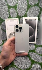 iPhone 15 Pro 128gb Silver - 🔋88% Gar. 12 Mesi