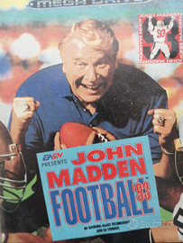 Megadrive gioco Jhon Madden 93