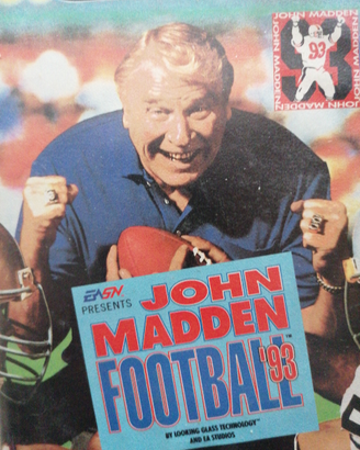 Megadrive gioco Jhon Madden 93