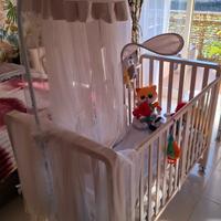 culla + trio + seggiolino per auto + box 