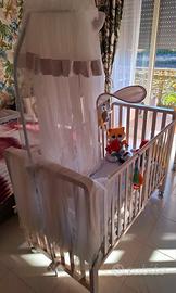 culla + trio + seggiolino per auto + box 