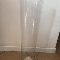 14 vasi in vetro alti 60 cm matrimoni cerimonie
