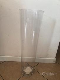 14 vasi in vetro alti 60 cm matrimoni cerimonie