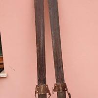 antichi sci in legno