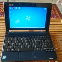 Netbook portatile da viaggio piccolo notebook Acer