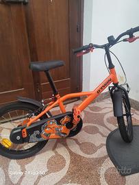 bicicletta per bambino 16 pollici marca BTWIN