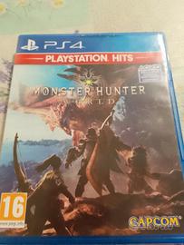Monster hunter world PS4.