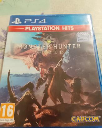 Monster hunter world PS4.