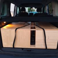 Camperizzazione parziale Peugeot rifter e simili 