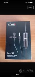 Microfono lavalier S8 omni-directional Synco