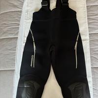 Salopette nuova Crewsaver in neoprene tg XL nera