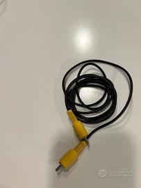 Cavo audio video rca giallo
