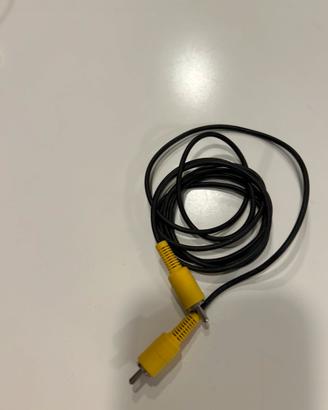 Cavo audio video rca giallo