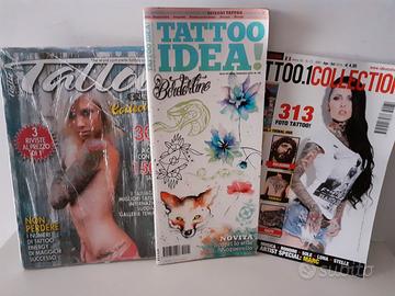 Lotto 3 Riviste Tatuaggi