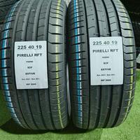 2 gomme 225 40 19 PIRELLI RFT RIF2089