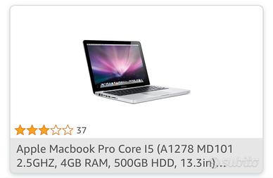 MacBook Pro middle 2012 usato